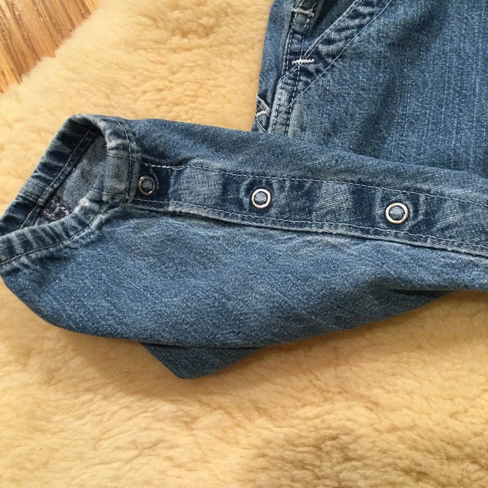 Vintage OshKosh toddler snap overalls